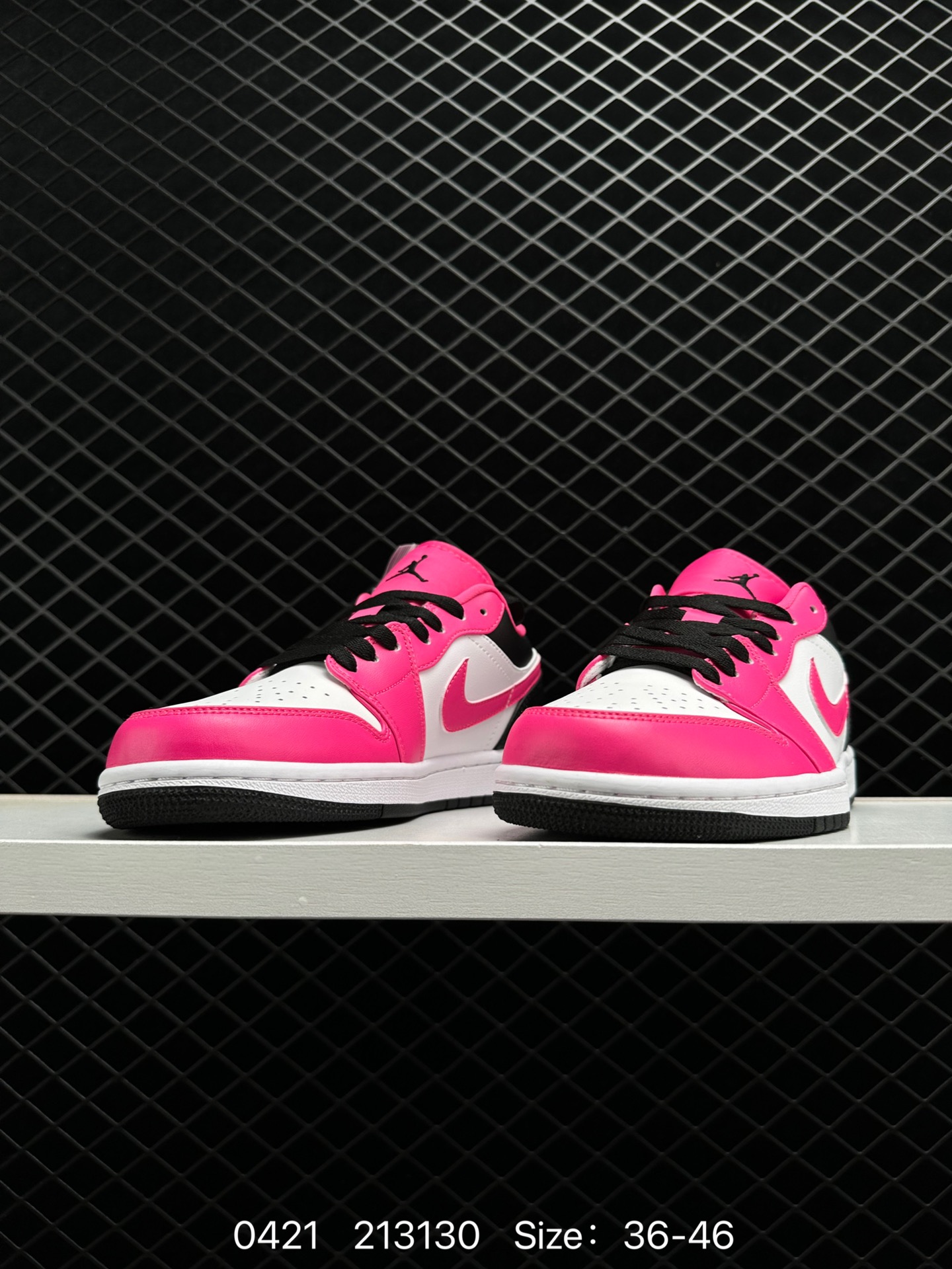 Air Jordan 1 Low Fierce Pink